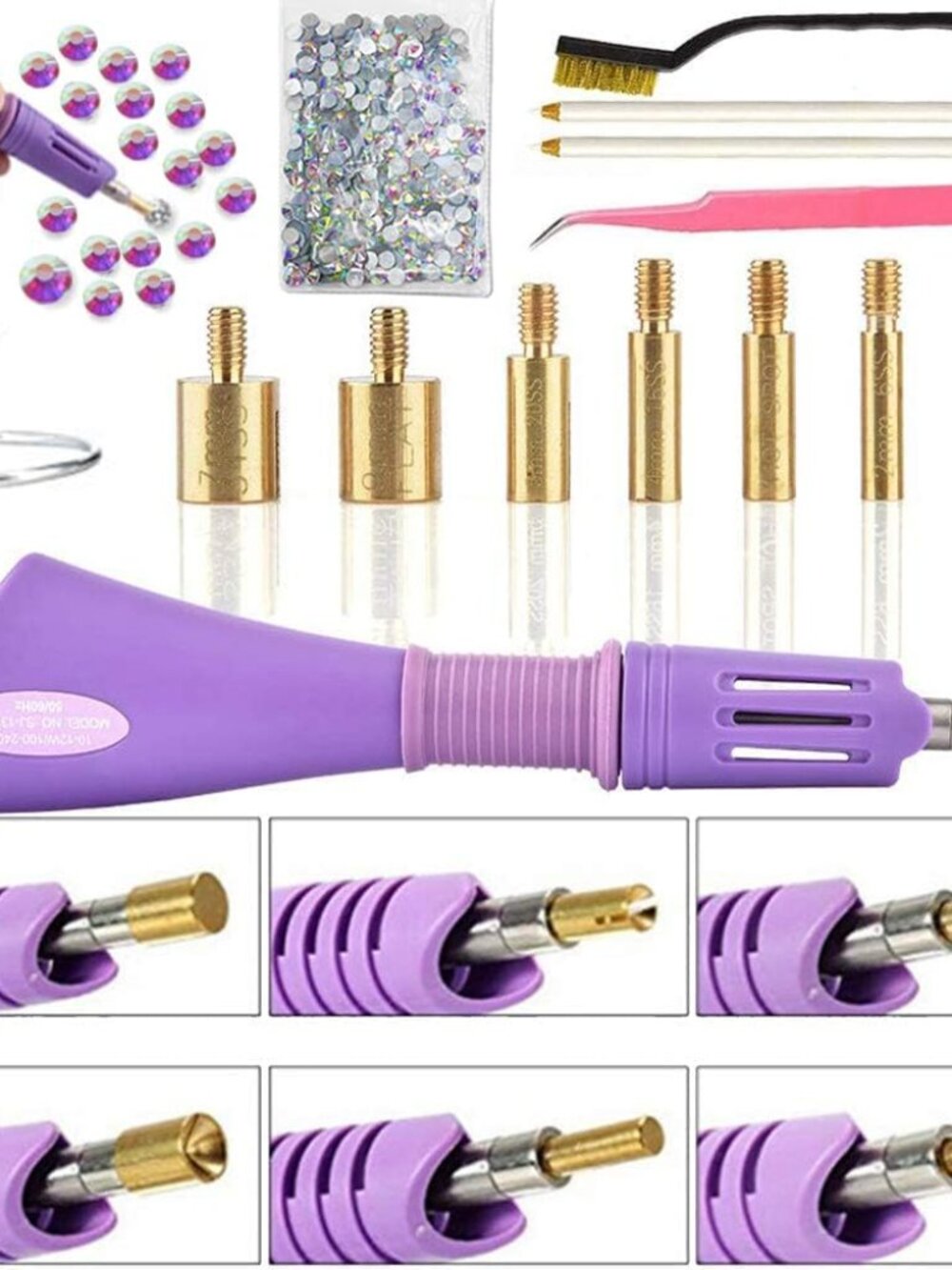Solasta Bedazzle Kit & Rhinestones - Open Box